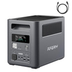 AFERIY Portable Power Station, 1024Wh LiFePO4 Solar Generator, 1800W AC Output, Compact & Lightweight Design, Fast Recharge for Home, Camping, RV, Outdoor Emergencies (Solar Panel Optional)